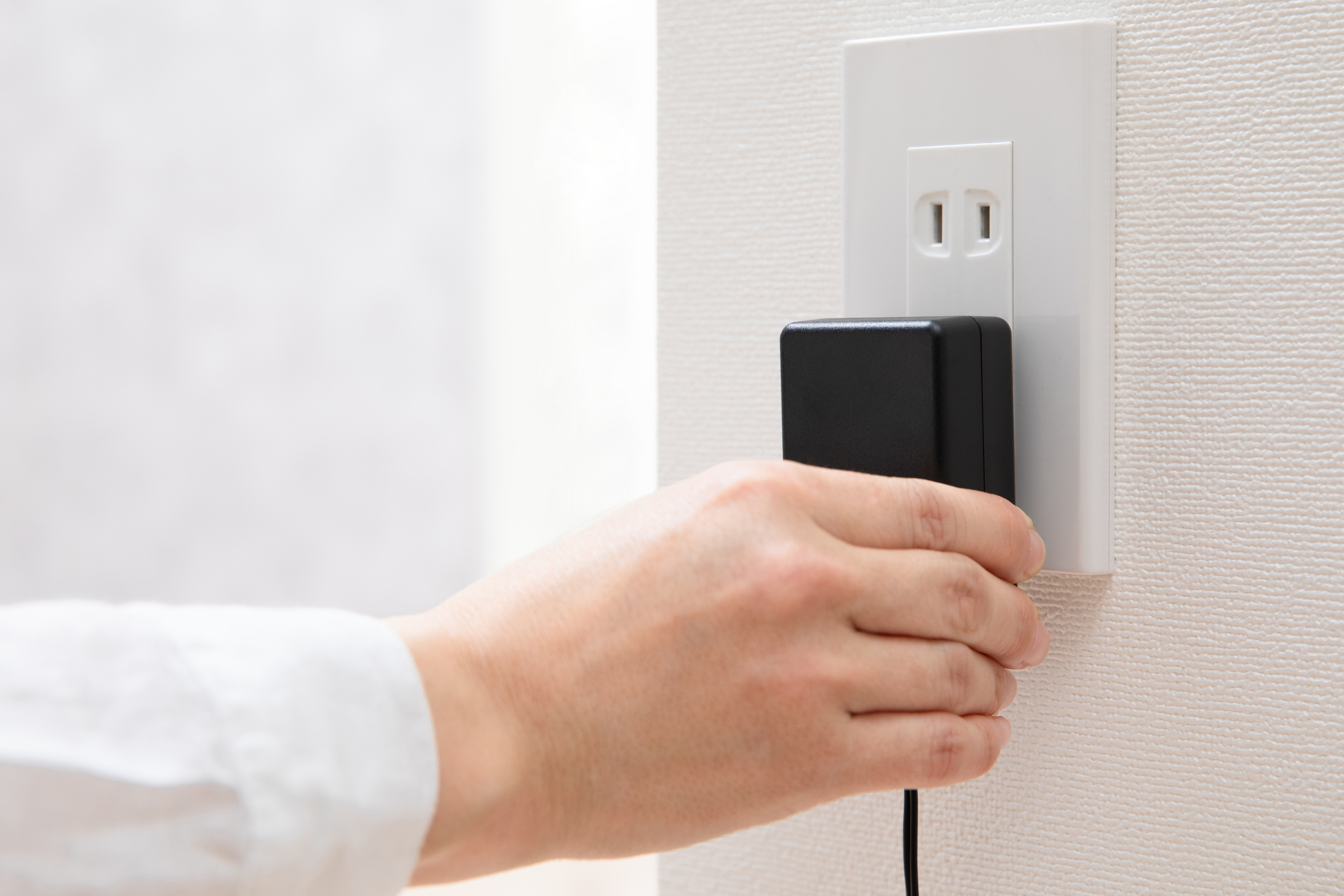 電源コード接続